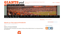 Desktop Screenshot of giantspod.net